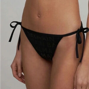 Balmain PRINTED LOGO TECH TRIANGLE BIKINI B760